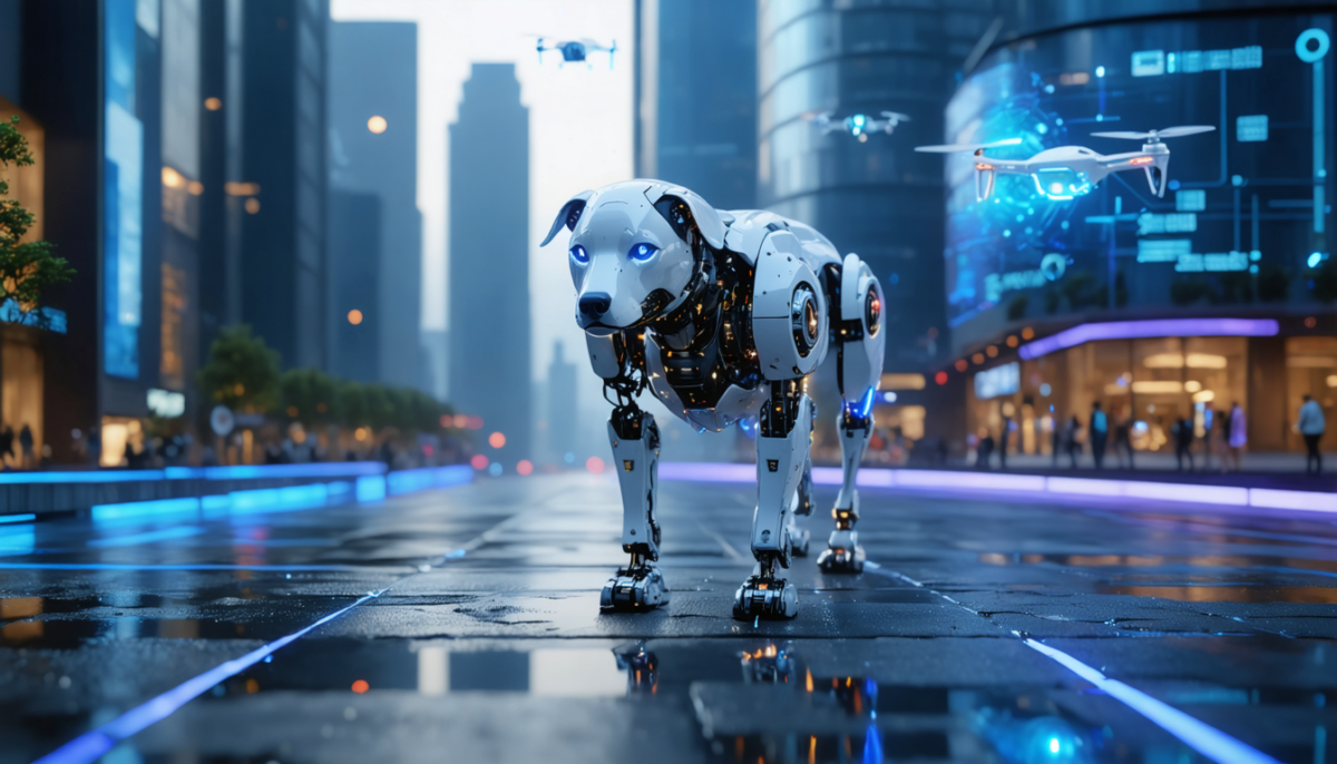 découvrez comment le chien robot, grâce à l'intelligence artificielle, transforme le monde de la technologie en alliant innovation et mobilité sur quatre pattes.