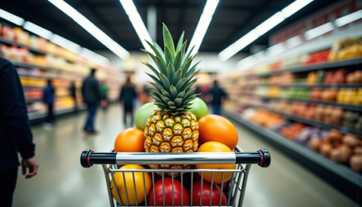 L'ananas inversé dans le caddie : la nouvelle astuce pour séduire en supermarché