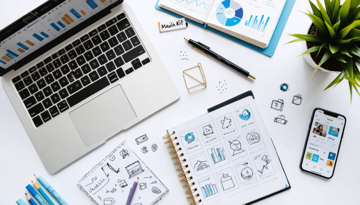découvrez comment créer un média kit influenceur professionnel grâce à ce guide complet et attirez des partenariats gagnants pour booster votre visibilité et votre crédibilité.