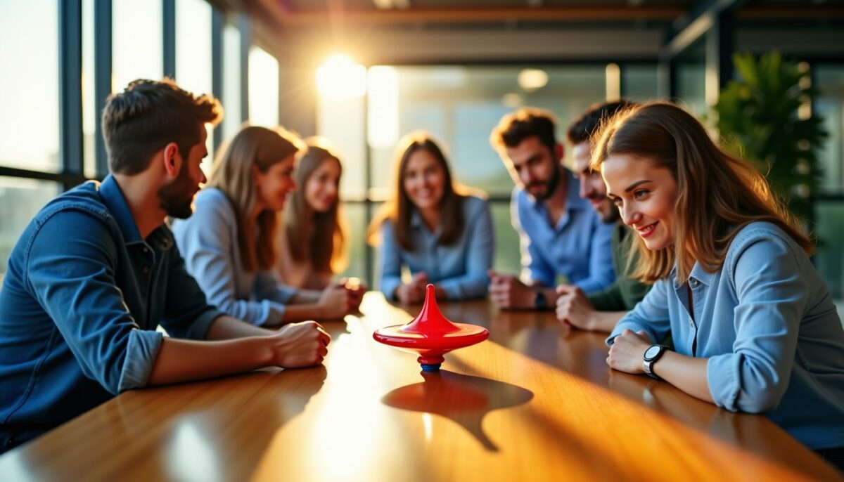 Explorez la toupie secrète de Google : un jeu ludique à découvrir absolument